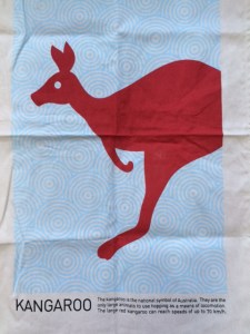 Unsullied kangaroo, a present from Oz