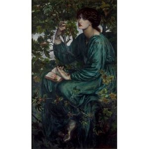 D.G. Roissetti, 'The Day-Dream'. Courtesy of the Victoria and Albert Museum