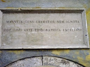 Monument of Manutius the Elder