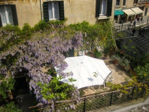 This (without wishing to sound smug) is the view from 'our' balcony