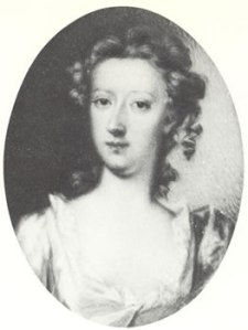 A miniature, believed to be the young Mary Granville, later Delany.