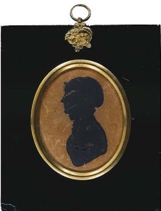This silhouette of Dorothy seems to be the only image of her except the sketch taken in her extreme old age. (Credit: The Wordsworth Trust)