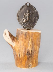 An entry token for Vauxhall pleasure gardens, designed by Hogarth.