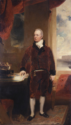 George Hibbert, by Sir Thomas Lawrence (1811). The portrait was commissioned for the boardroom of the West India Docks Company. (Credit: Museum of London)