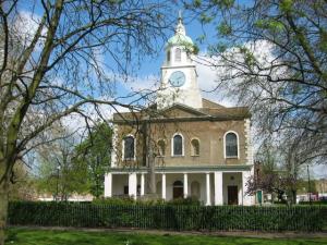 The church of Holy Trinity, Clapham.