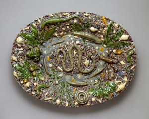 A plate by a late sixteenth-century follower of Palissy