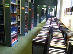 The University Library should not be conducive to sleep...