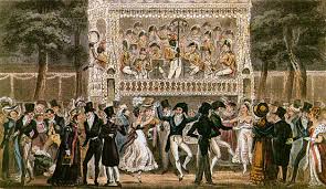 Tom and Jerry enjoy an evening's entertainment at Vauxhall.