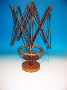 A nineteenth-century yarn winder, also known as a 'swift'