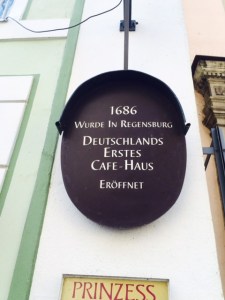 The site of Germany's first coffee house.