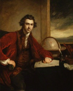 Sir Joseph Banks, by Sir Joshua Reynolds, 1773. Credit: The National Portrait Gallery.