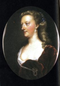 Mary Granville, Mrs Pendarves, from about 1740.