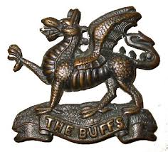 Regimental badge of The Buffs.