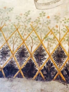 Garden fresco in Casa Romei.