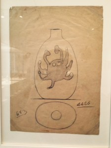 Bianconi's original sketch.
