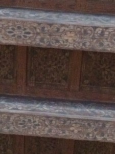 Palazzo Lezze: the ceiling.