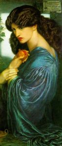 D.G. Rossetti, 'Proserpina'. (Credit: Tate Britain.)