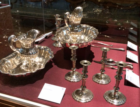 A small portion of the family silver.