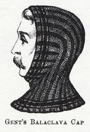 The (almost) original 'balaclava cap', and its modern incarnation.