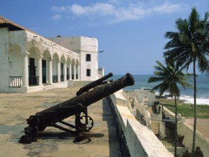 The fort at Elmina, Ghana, built by the Portuguese. (Credit: Jenny Pate)
