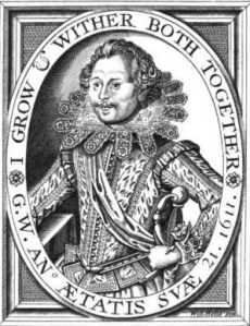 George Wither, poet, wit, and decidedly not a Puritan.