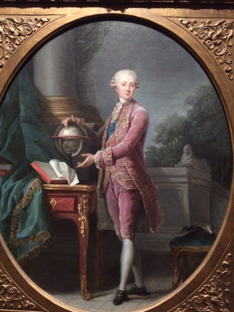 The prince de Nassau, global traveller.