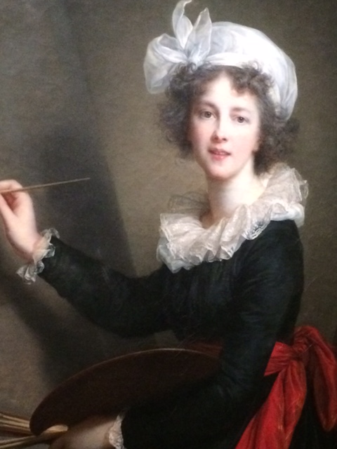 Probably the most famous self-portrait of Vigée Le Brun, painted about 1790.