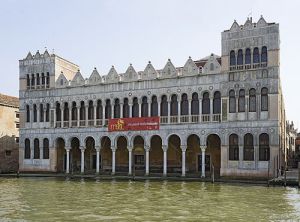 The Fondaco dei Turchi, on the other side of the Grand Canal: it is now the natural history museum.