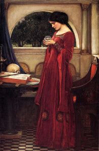 'The Crystal Ball', by John William Waterhouse.