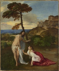 Easter Day: Titian's 'Noli me tangere'. (London: The National Gallery.)