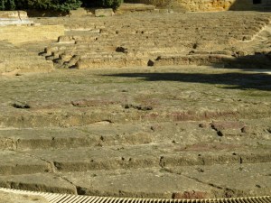 The remains of the assembly arena.