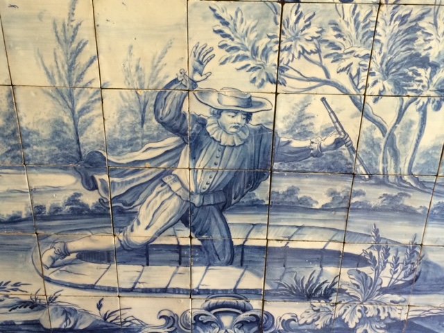 The astrologer (admittedly not a beast) is so busy contemplating the future that he fails to notice the well at his feet.