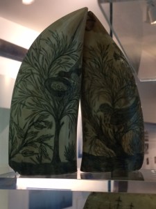 Birds in their nests.