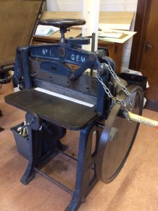 ... which is normally kept padlocked and chained.