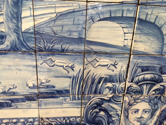 The timid hare startles a group of frogs, and realises that he has more power than he thought.