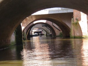 A more open area of the tunnel complex.