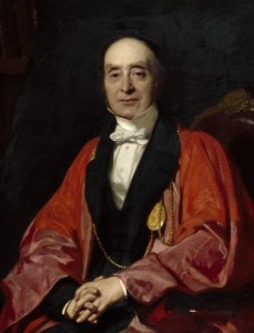Sir Charles Eastlake in his later glory as President of the Royal Academy, by John Prescott Knight, 1857. Credit: the Royal Academy of Arts.