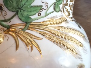 Ears of golden corn ...