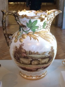 and Robert Hickson's sheep on the other.