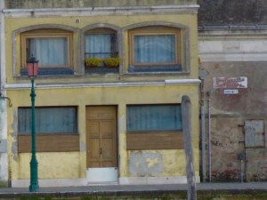The two-storey house built onto the base of the campanile.