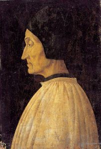 A portrait by Giovanni Bellini, c.1432–1516. 
