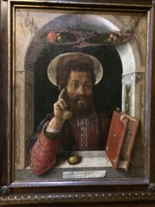 Mantegna's St Mark, now usually on display in