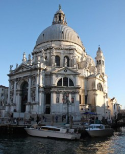 Santa Maria della Salute, the work of architect Baldessare Longhena.