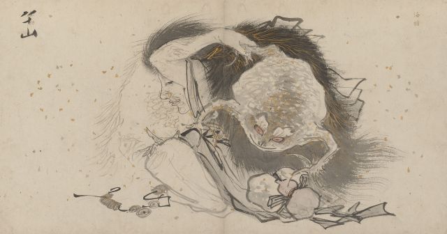 Liu Hai and the toad, from 'Album of 18 Daoist Paintings' by Zhang Lu (1464–1538). (Credit: Chester Beatty Library, Dublin)