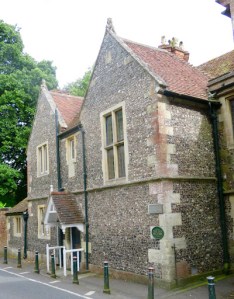 The The rectory, which Herbert built. The church is just across the road.