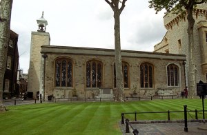 The Chapel of St Peter ad Vincula in the Tower of London.