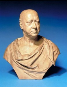 Sir Andrew Fountaine, by Roubiliac. (c) Norwich Castle Museum and Art Gallery.