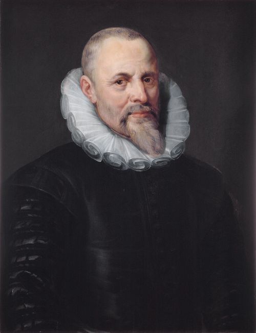 Jan Moretus, commissioned by this son Balthasar from Rubens and painted about 1612.