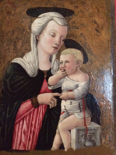 In the Eremitani Museum, Padua: an anonymous Venetian painter of the fifteenth century.