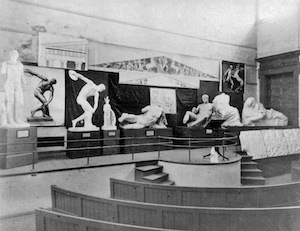 The lecture theatre in the so-called 'Old Ark'. (Credit: Faculty of Classics, University of Cambridge.)